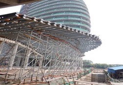 《蘇州建筑腳手架嶄露頭角,致勝有奇招》